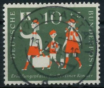 BRD BUND 1957 Nr 250 zentrisch gestempelt X69B956