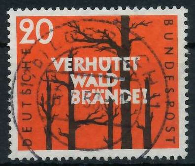 BRD BUND 1958 Nr 283 zentrisch gestempelt X69BA46