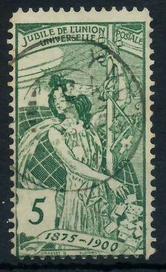 Schweiz 1900 Nr 71I zentrisch gestempelt X6AA5FA