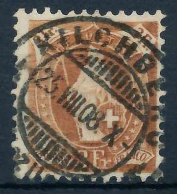Schweiz Stehende Helvetia Nr 94C zentrisch gestempelt X6AA73E
