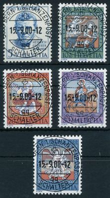 Schweiz PRO PATRIA Nr 836-840 zentrisch gestempelt X6AA86E
