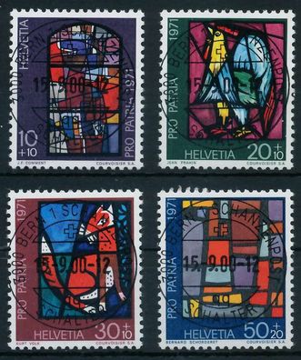 Schweiz PRO PATRIA Nr 949-952 zentrisch gestempelt X6AA8DE