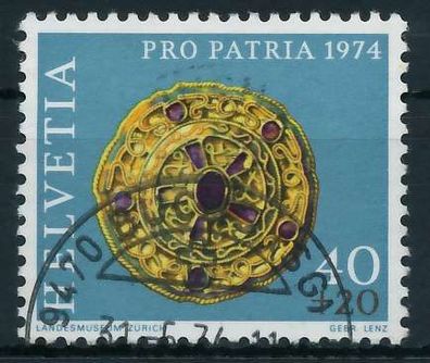 Schweiz PRO PATRIA Nr 1033 gestempelt X6AA922