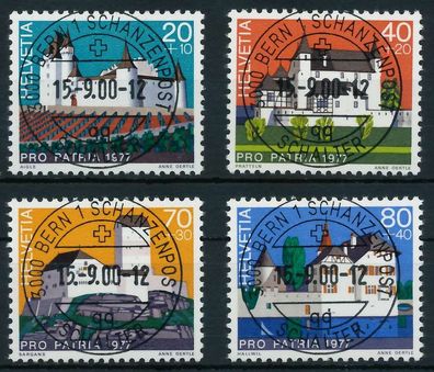 Schweiz PRO PATRIA Nr 1096-1099 zentrisch gestempelt X6AA942