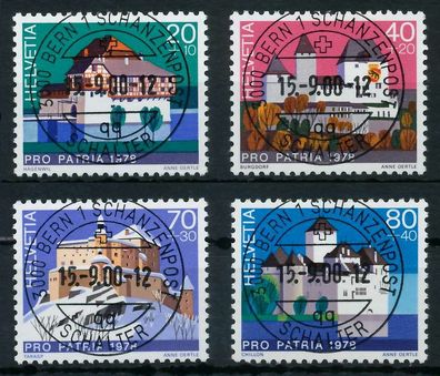Schweiz PRO PATRIA Nr 1130-1133 zentrisch gestempelt X6AA94E