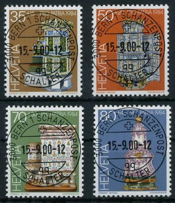Schweiz PRO PATRIA Nr 1272-1275 zentrisch gestempelt X6AA986