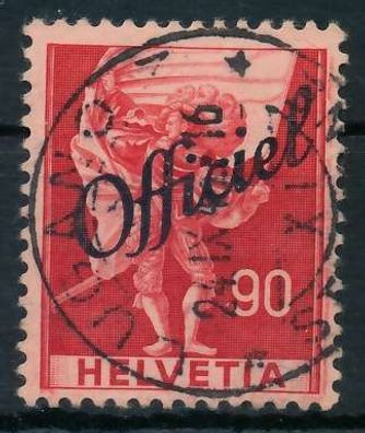 Schweiz DIENST Officiel Aufdruck Nr 59 zentrisch gestempelt X6B61A6
