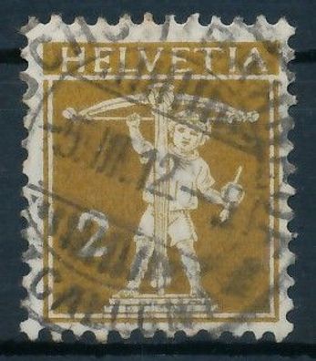 Schweiz 1909 Nr 111II zentrisch gestempelt X6C2A2E