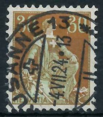 Schweiz 1908 Nr 104 zentrisch gestempelt X6C2B3A