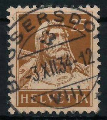 Schweiz 1924 Nr 207z zentrisch gestempelt X6C2BFE