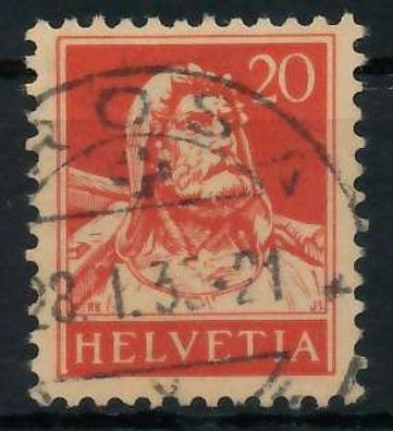 Schweiz 1924 Nr 206z zentrisch gestempelt X6C2BF6
