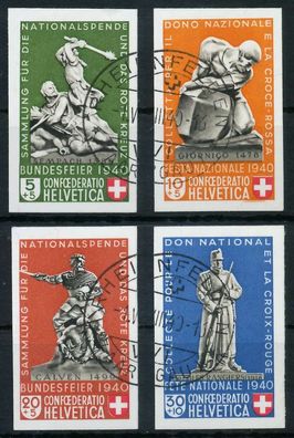 Schweiz PRO PATRIA Nr 369-372 gestempelt X6C2E4E