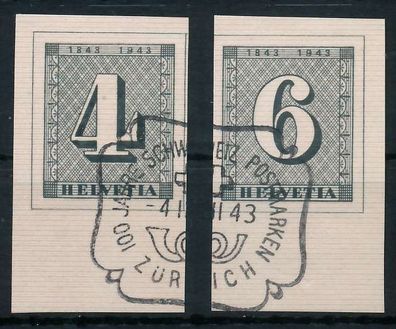 Schweiz 1943 Nr 417-418 gestempelt X6C2E62