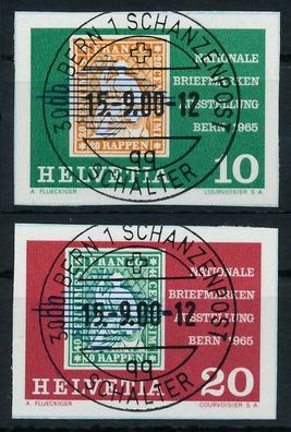 Schweiz 1965 Nr 812-813 ESST zentrisch gestempelt X6C2E7E