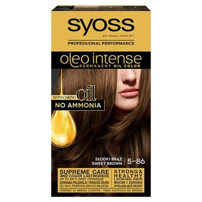 SYOSS Oleo Intense permanente Haarfarbe mit Ölen 5-86 Sweet Brown