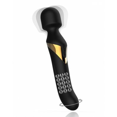MARC DORCEL Dual Orgasms Massagegerät mit rotierendem Vibrator Schwarz