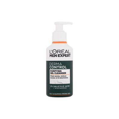 L'Oréal Men Expert Derma Control Reinigendes Gel-Reinigungsmittel 260 ml
