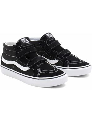 Vans Junior Kids Lifestyle Classic FTW Sneaker Jn Sk8-Mid Reissue V Black/True White