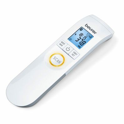 Infrarot-Fieberthermometer FT 95 (weiß, kontaktlos, Bluetooth)