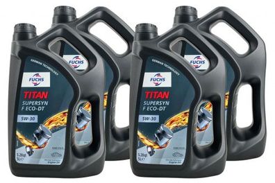 Fuchs Titan Supersyn F ECO-DT 5W-30 4x5 Liter