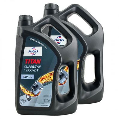 Fuchs Titan Supersyn F ECO-DT 5W-30 2x5 Liter