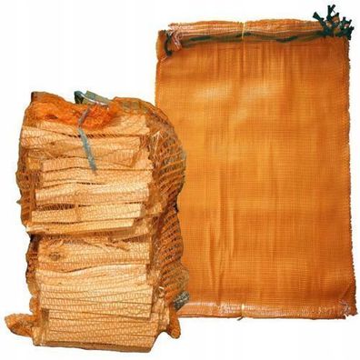Rosfix Raschelsack Gelb 70x110 cm – 50 kg Tragkraft | 100 Stück Set