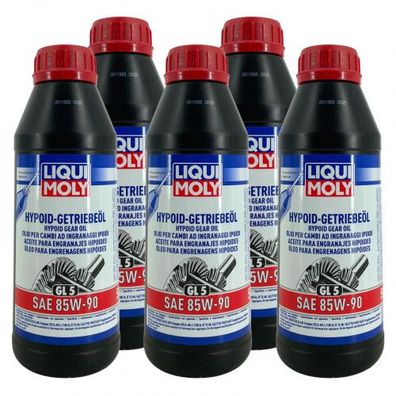 Liqui Moly Hypoid-Getriebeöl (GL5) SAE 85W-90 5x500 ML