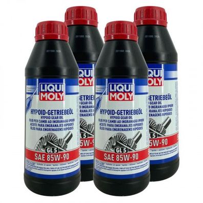 Liqui Moly Hypoid-Getriebeöl (GL5) SAE 85W-90 4x500 ML