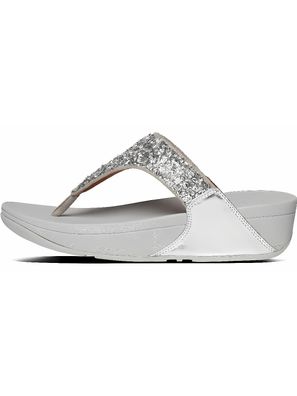 FitFlop Damen Flip Flops Lulu Shimmerfoil Toe-Thongs CJ2