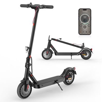 isinwheel E9T MAX faltbarer Elektroroller,36V 500W, pp gesteuerte Steuerung,20km/h