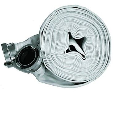 Bevo Industrieschlauch 15 Meter mit Storzkupplung C 52 Flachschlauch