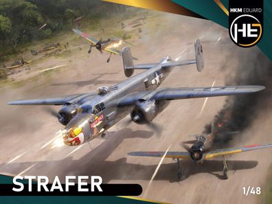 Eduard B-25 J Mitchell Strafer 3954801 in 1:48 Eduard 548001 Bausatz