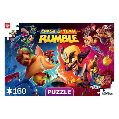 KIDS: CRASH RUMBLE HEROES Puzzles - 160