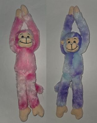 1 Plüschtier Affe 37cm Hängeaffe Affen Hängeaffen Kuscheltiere Stofftiere Klettband