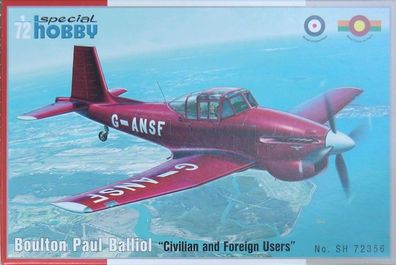 Special Hobby Bolton Paul Balliol 7009356 in 1:72 Bausatz 72356