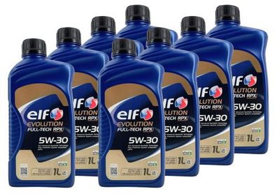 Elf Evolution Fulltech RPX 5W-30 8x1 Liter