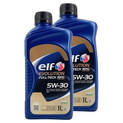 Elf Evolution Fulltech RPX 5W-30 2x1 Liter
