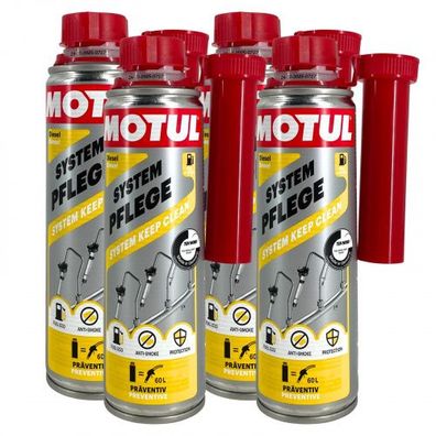Motul Diesel System Pflege 4x300 ML
