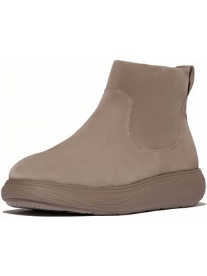 FitFlop Damen Stiefel IQ-Comff Suede Zip Ankle Boots E35