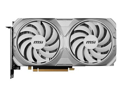 MSI NVIDIA GeForce RTX 4070 VENTUS 2X WHITE 12G OC 12 GB GDDR6X