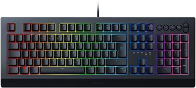 Razer Cynosa V2 Gaming Keyboard Membrane Switches Chroma RGB Media DEU Layout QWERTZ