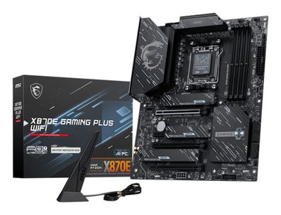 MSI X870E GAMING PLUS WIFI Motherboard AMD X870E Sockel AM5 ATX