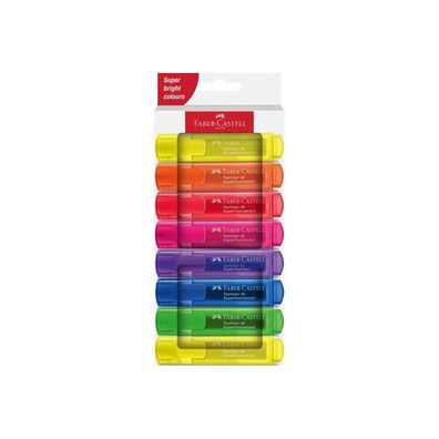 FABER-CASTELL TL 46 SF Textmarker farbsortiert, 8 St
