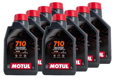 Motul 710 2T 8x1 Liter