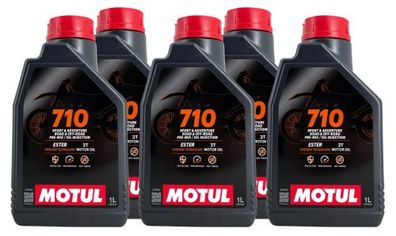 Motul 710 2T 5x1 Liter