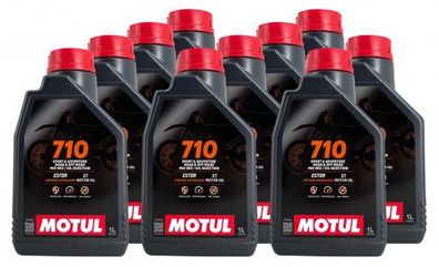 Motul 710 2T 10x1 Liter