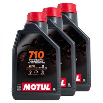 Motul 710 2T 3x1 Liter