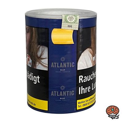 Atlantic Blue Tabak/Volumentabak/Stopftabak/Zigarettentabak 65g Dose