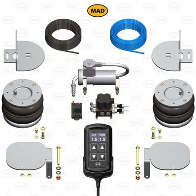 MAD Zusatzluftfeder Digital für Nissan Interstar Frontantrieb Hinterachse NR-147524-C