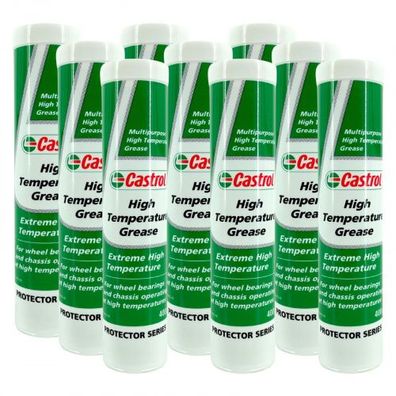 Castrol High Temperature Grease Lithium-Komplexfett 9x400 Gramm
